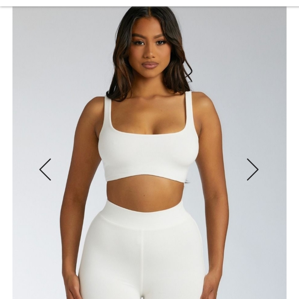NWOT Naked Wardrobe Bae-sic Crop Top